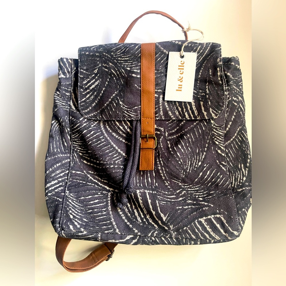 NEW Lu & Elle The Paradise Palm Backpack